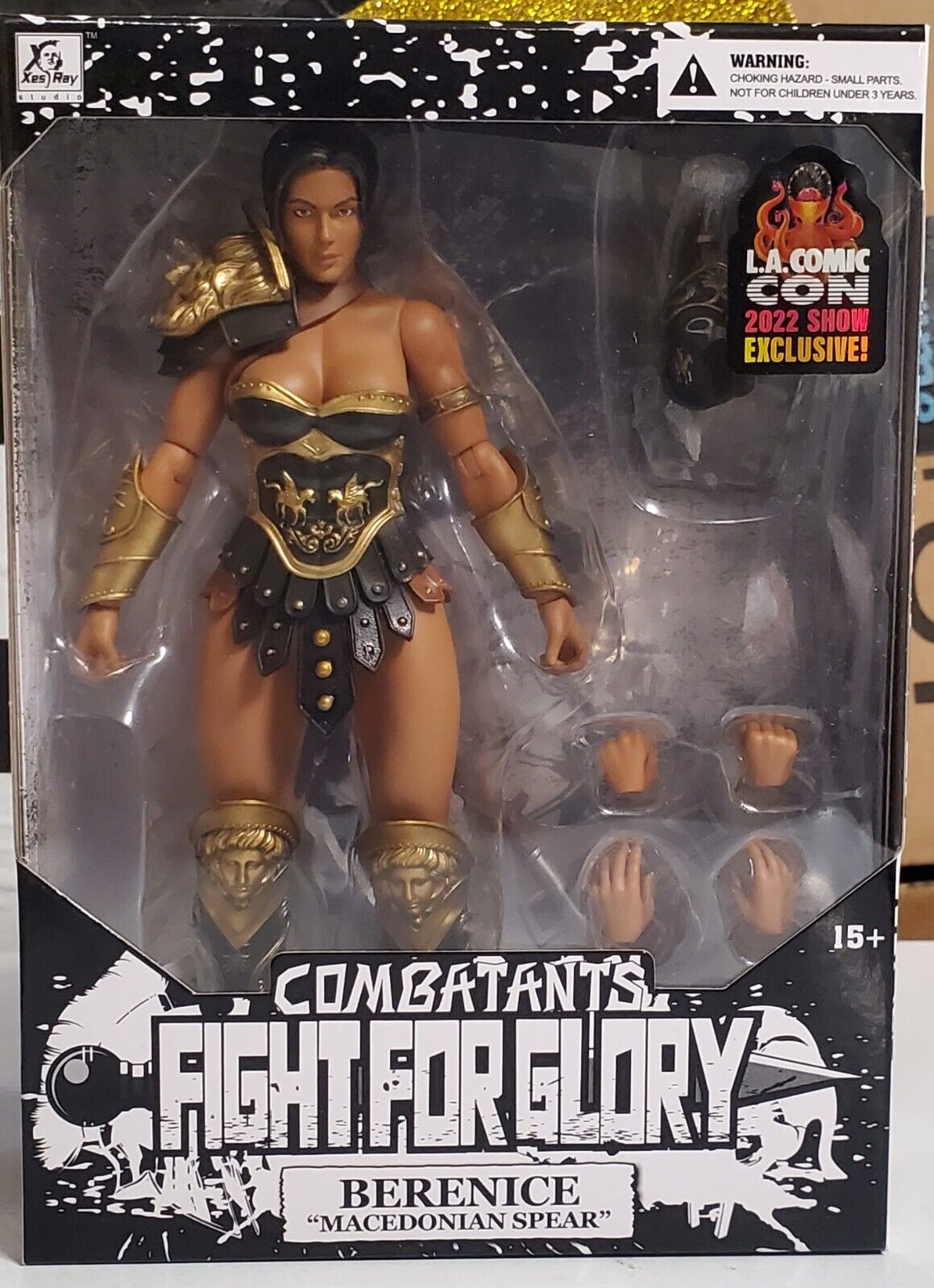 Xesray Studio Combatants LACC Exclusive Black Berenice Fight For Glory 1:12 MISB