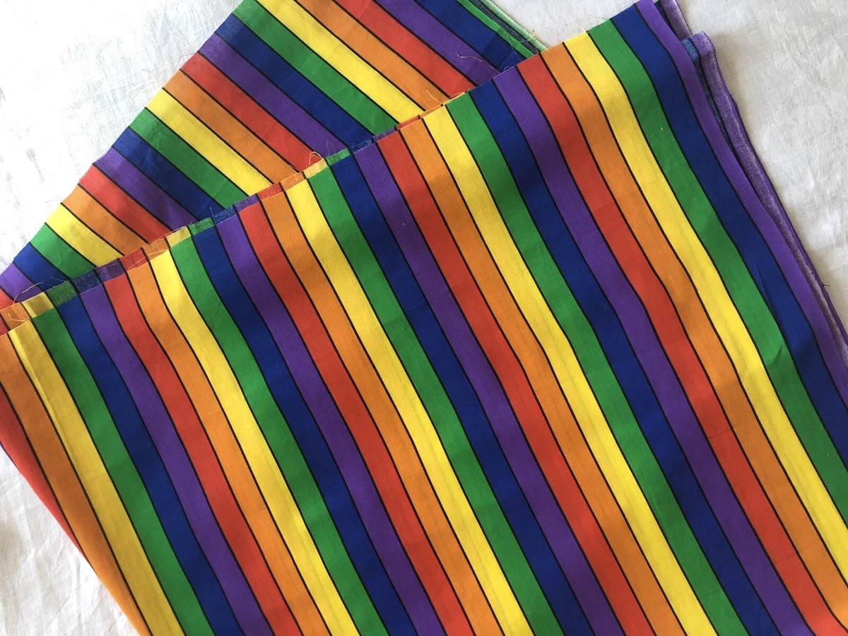 Bright Rainbow Stripes