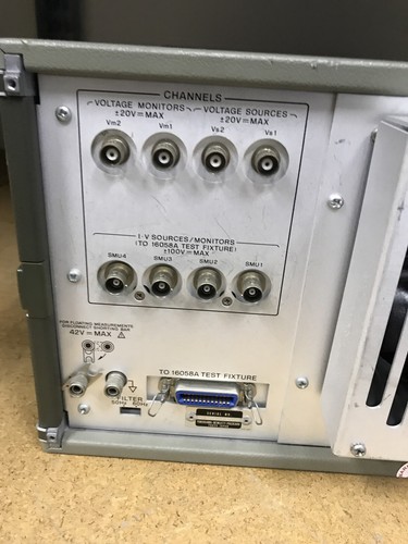 4145A Semiconductor Parameter Analyzer Yokogawa Hewlett Packard ID-AWW-7-4-001 - Picture 9 of 12