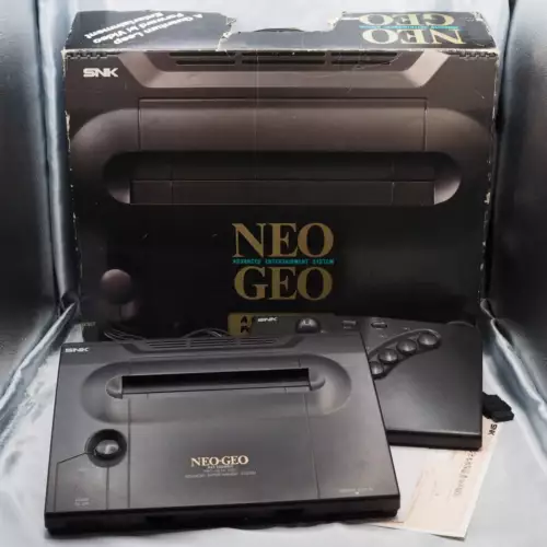 NEO GEO AES Console System NEO-0 W/ MAX 330 MEGA Tested Boxed SNK NTSC-J