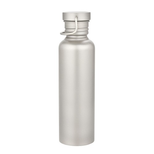 Outdoor Titanium Water Bottle with Lid Camping Cycling Hiking Sports Cup 750ml - Picture 4 of 6