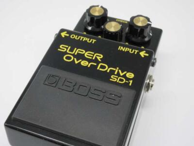 Boss SD-1 4A Super Overdrive 40th Anniversary Guitar Effect