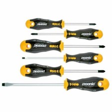 FELO Ergonic 6 Piece Screwdriver Set Philips Pozi Slotted PH PZ Made in Germany