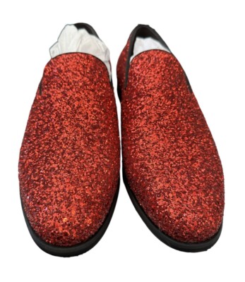 MEN\'S FREDERICO LEONE RED SPARKLE TUXEDO SHOE. FS357. Frederico Leone main image 3
