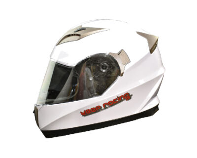 keep-racing  Motorsporthelm AIR, Karthelm, Größe XS - XL, weiß, ECE / 22-05