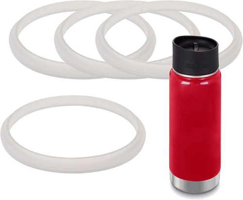 Effortless Installation Silicone Gasket Kit for Klean Kanteen Wide Caps - 4 Pack - Picture 3 of 8