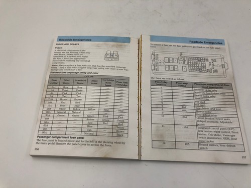 2002 Mercury Sable Owners Manual OEM C03B05048 - Picture 3 of 5