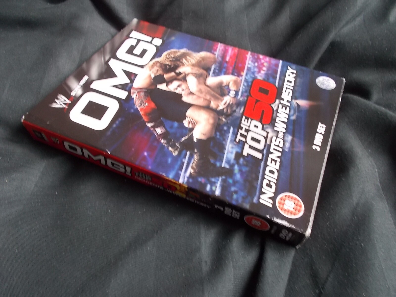 OMG - The Top 50 Incidents In WWE Wrestling History (DVD, 2011, 3-Disc Set)