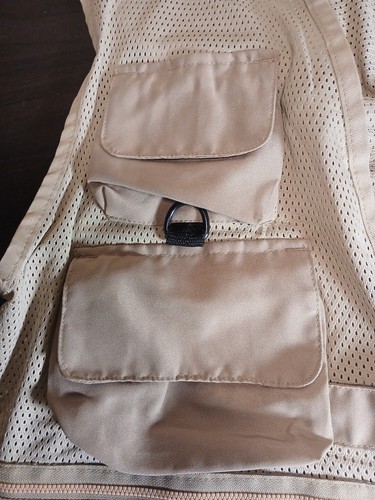 Humvee Multi Pocket Vest Size 2XL Khaki/Beige - Picture 4 of 15