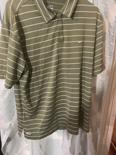 Nike Performance Golf Polo Shirt Olive 