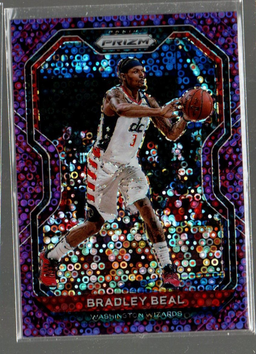 2020-21 Panini Prizm Prizms Fast Break Purple #230 Bradley Beal