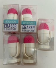 MICROPHONE ERASER & SHARPENER - Party Bag Filler Fun