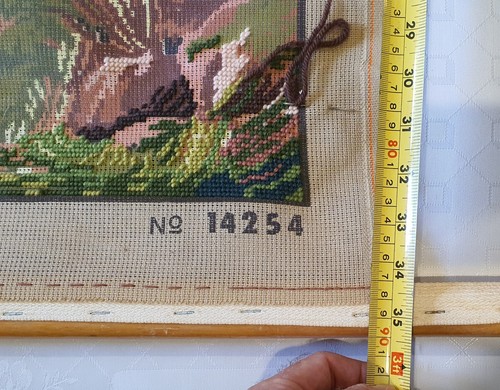 Vintage COLLECTION D'ART Printed Tapestry Canvas 14254 No wools Started - Picture 11 of 11