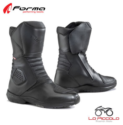 FORT87W Stiefel Forma Sahara Outdry Schwarze Hoch Wasserdicht Touring Messen 40