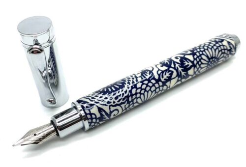 Fountain Pen Paeonia Suffruticosa Mino Paper Magnet Cap medium nib without ink