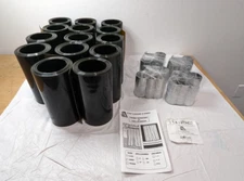 Steiner Welding Strip Curtain kit Amber 8 Ft H X 8 Ft W QTY 14 73422 INCOMPLETE