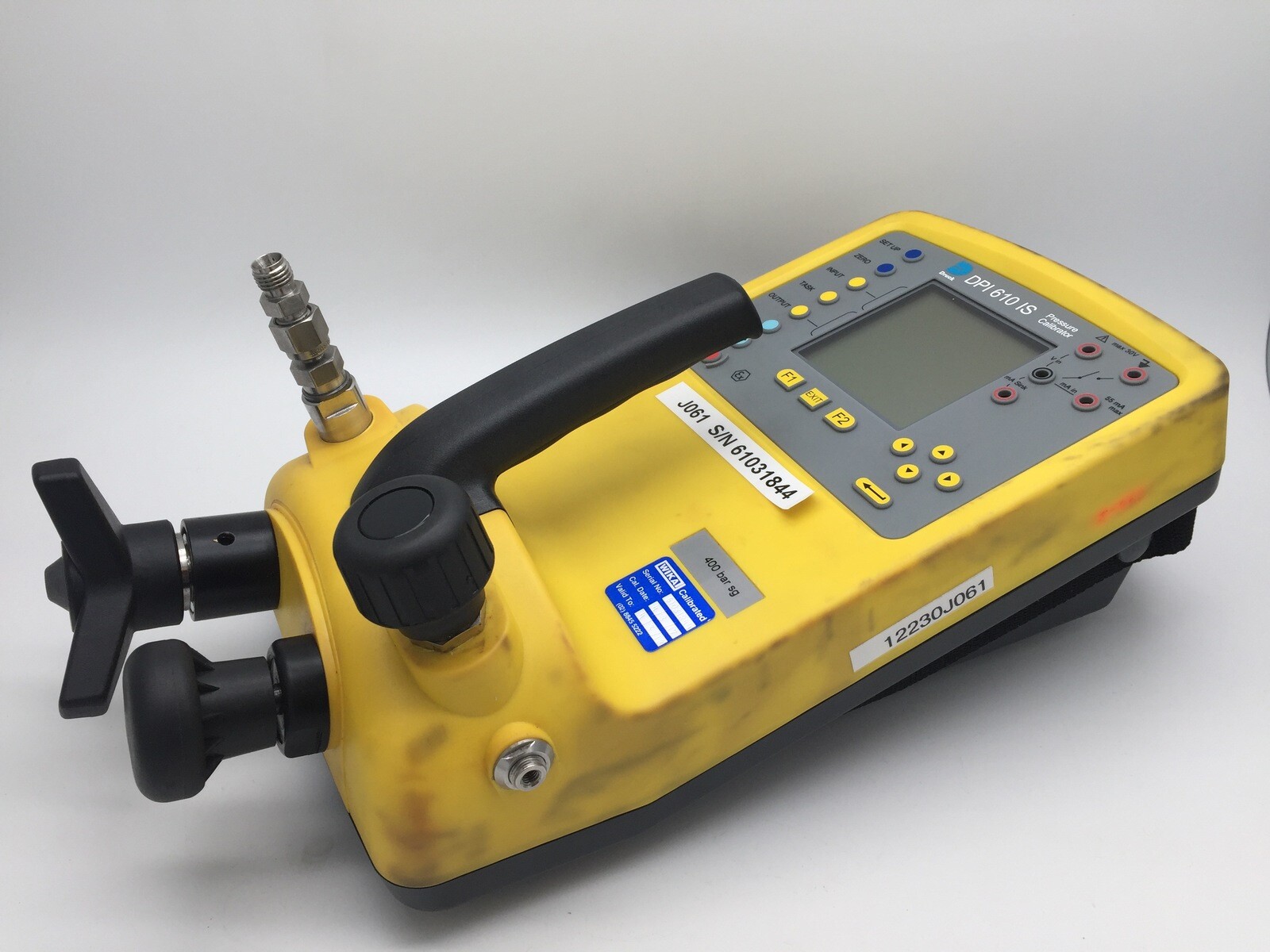 Druck DPI 610 IS Portable Hydraulic Pressure Calibrator 400 bar 30Vdc 55mAdc eBay