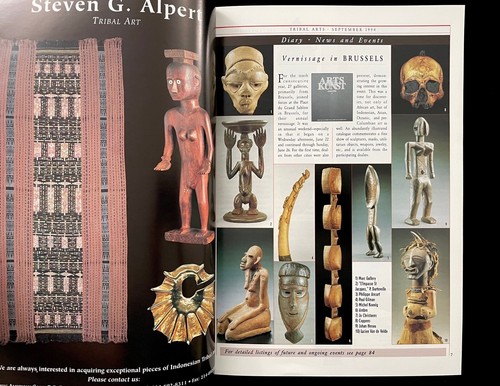 TRIBAL ART MAGAZINE #3 SEPTEMBER 1994 VANUATU DOGON KAKA VÖLKERKUNDE MUSEUM - Picture 3 of 10