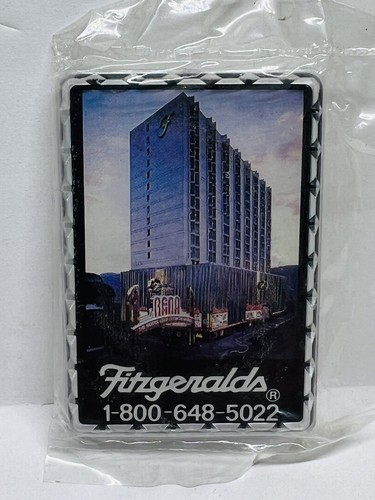 Imán de refrigerador coleccionable Fitzgeralds casino Reno Nevada recuerdo de viaje - Imagen 2 de 5