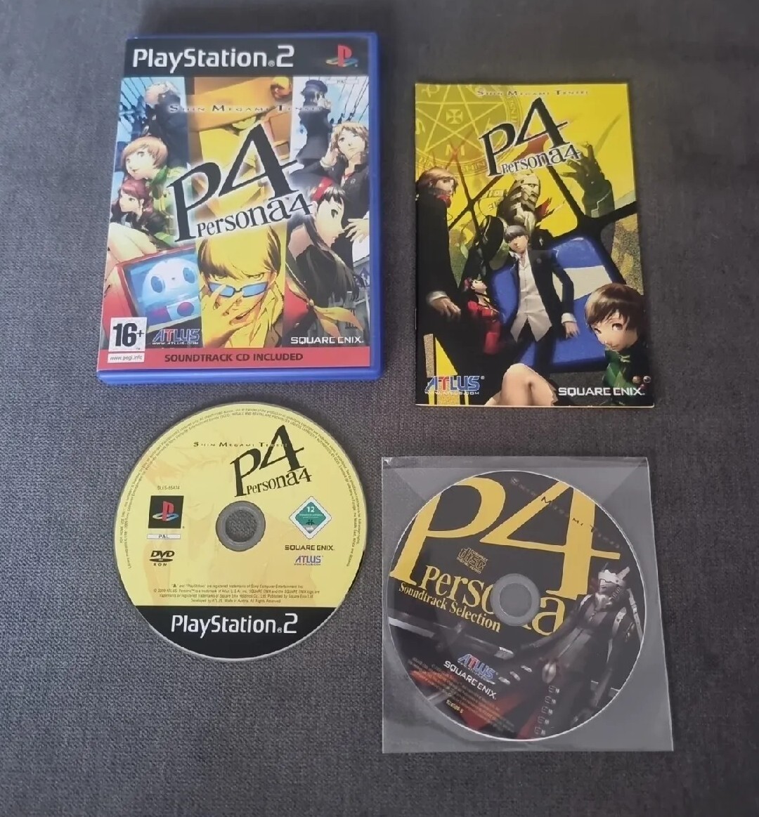 Sony Playstation PS2 - Persona 4 - PAL TBE complet CIB 