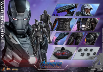 ホットトイズ MMS530D31 アベンジャーズ１/6 フィギュア　ウォーマシン Hot Toys HT 1/6 MMS530D31 Marvel Avengers: Endgame War Machine