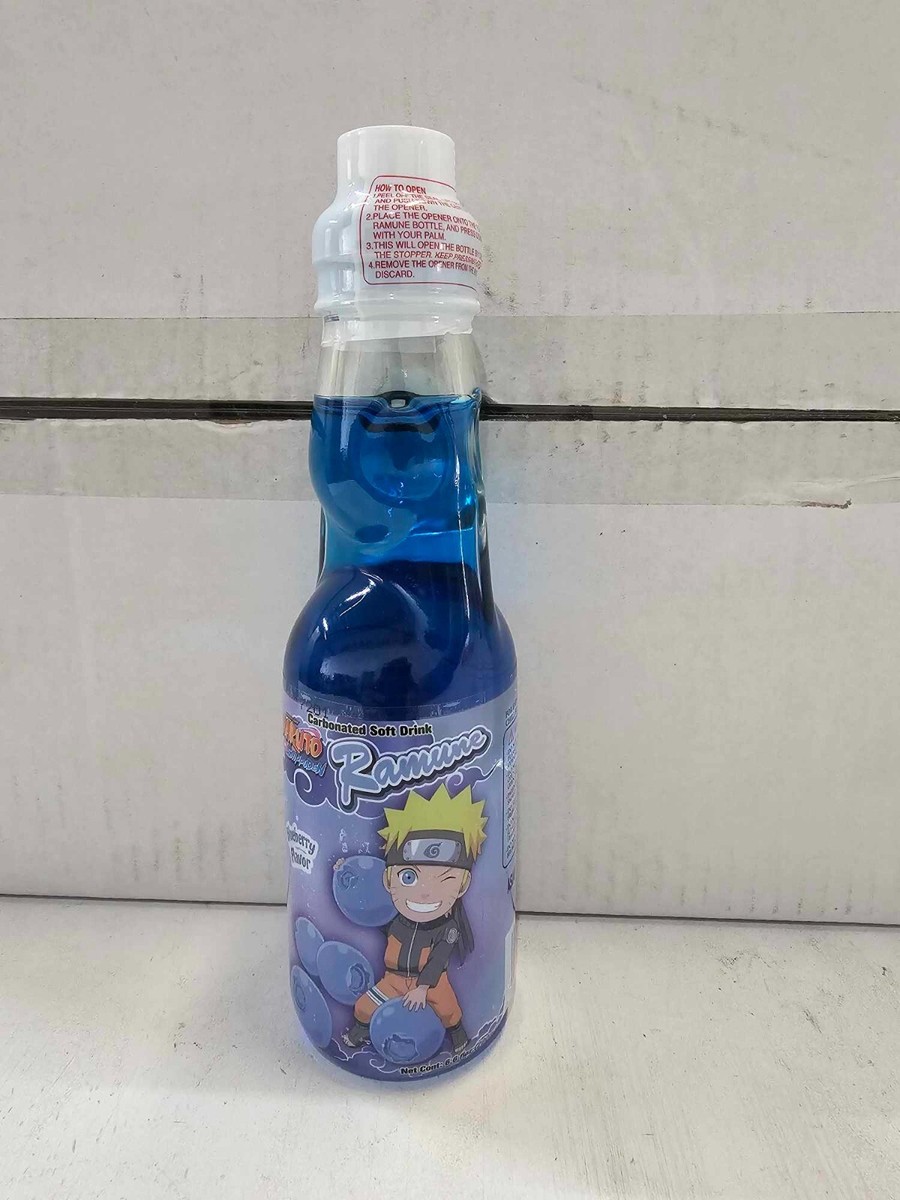 5 NEW Limited Edition Naruto Ramune Bottle Set Japan Soda Flavors