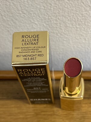 CHANEL ROUGE ALLURE L'EXTRAIT 857 MIDNIGHT RED High