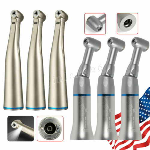 1-4 Pezzi Manipolo Pulsante Contra Angolo Dentale (LED Interno) Lenta Bassa Velocità - Foto 4 di 12
