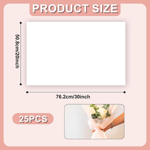 25 Sheets Acid-Free Tissue Paper, 20 X 30 Inch Acid-Free Archival Tissue Paper W - Picture 2 of 7