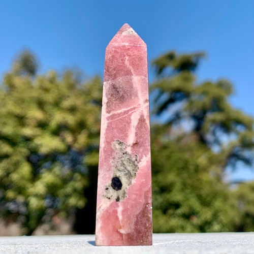 ¡Colección 35G! Increíble torre de piedras preciosas de cristal de rodocrosita rosa de Argentina - Imagen 13 de 24