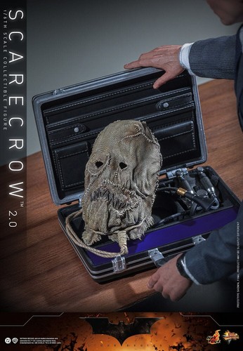 PREORDER Batman Begins Movie Masterpiece Action Figure 1/6 Scarecrow 2,0 - Foto 17 di 19