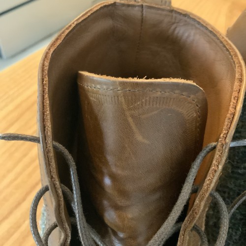 Botas Allen Edmonds Shaker Heights Cuero Tweed Marrón/Tostado Talla 8.5D 8727 - Imagen 11 de 13