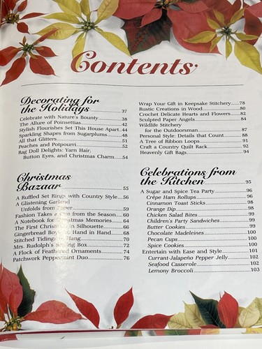 Christmas with Southern Living Books Cookbooks Gifts Crafts 1989 Vintage USA - Picture 12 of 20