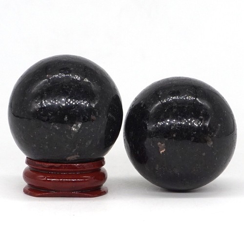 40MM Natural Gemstone Nuumite Jasper Crystal Reiki Healing Energy Ball (1pcs) - Picture 2 of 4