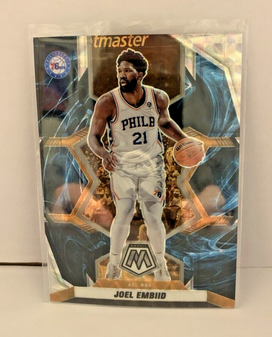 2021-22 JOEL EMBIID MOSAIC GENESIS #290 CASE HIT RARE SSP