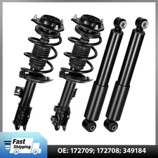 For 2011-2016 Hyundai Elantra Front Complete Struts Rear Shocks Springs Assembly