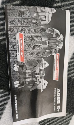 Transformers Rotf Skids Mudflap Ice Cream Twins Instruction Booklet Free Sh.