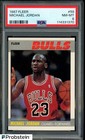 1987-88 Fleer Basketball #59 Michael Jordan Chicago Bulls HOF PSA 8 NM-MT