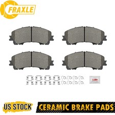 4x Front Ceramic Brake Pads Set For Nissan Rogue Infiniti Q50 2014-2024 Q60 Qx55