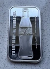 1oz Silver Coca Cola Bar .999 Fine In Capsule