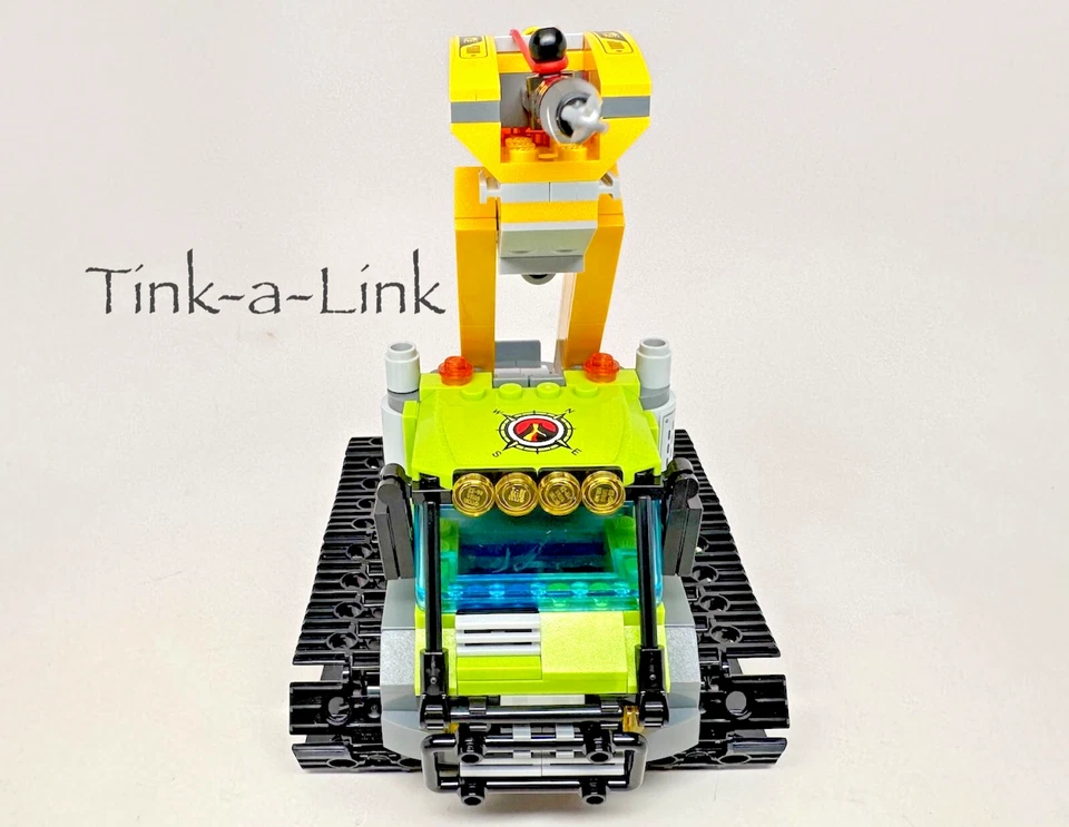 LEGO 60122 Volcano Crawler and Vehicle City Set Missing #1 Manual some stickers - Image 4 of 4