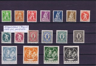 Altdeutschland Bayern 1920 Lot postfrisch