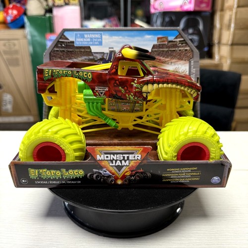 Monster Jam, Official El Toro Loco Monster Truck, Collector Die-Cast Vehicle, - Bild 1 von 6
