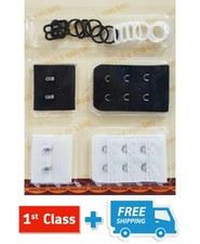 2 St&uuml;ck 2 Haken 3 Reihen Soft BH Tr&auml;ger R&uuml;ckenband Verl&auml;ngerer Verl&auml;ngerung Schnallen Clips