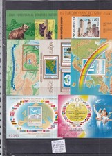 Romania MNH 1980/85 Nice lot of 7 imperferate blocs cv 140€