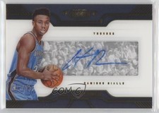 2018-19 Panini Dominion Main Exhibit Rookie Gold /10 Hamidou Diallo Auto 5xx