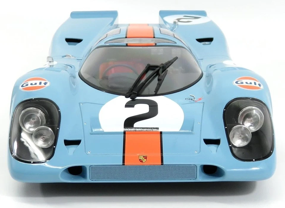 1/12 Scale Porsche 917 1970 Daytona Winner #21 GULF Diecast Car by Minichamps - Image 4 of 4