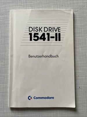 Disk drive 1541-II für Commodore 64 Benutzerhandbuch | Deutsch | C64