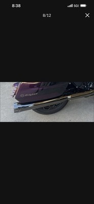 Harley-Davidson Road Glide CVO Scorched Chrome Mufflers 2023-2025 64901339