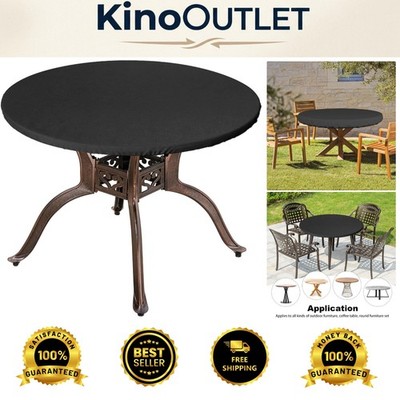 42  Waterproof Round Table Cover - UV-Resistant, Durable & Stylish Protection